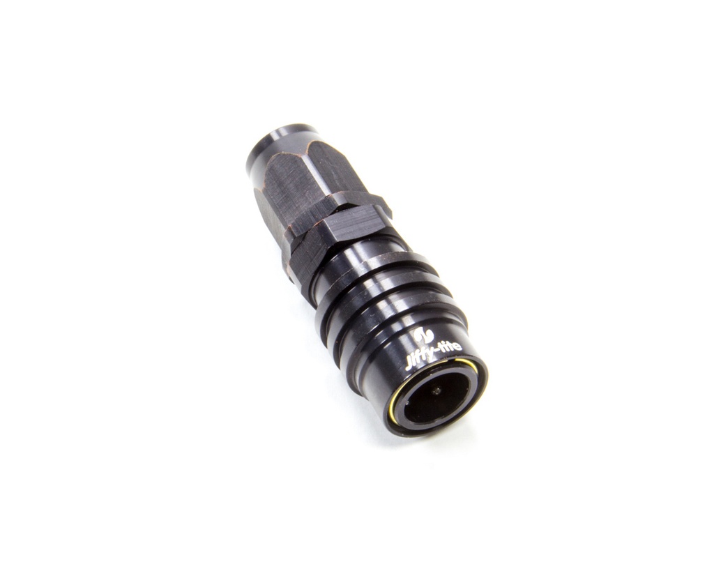 [JFT31606J] Jiffy-Tite - Q/R #6 Straight Hose End Black