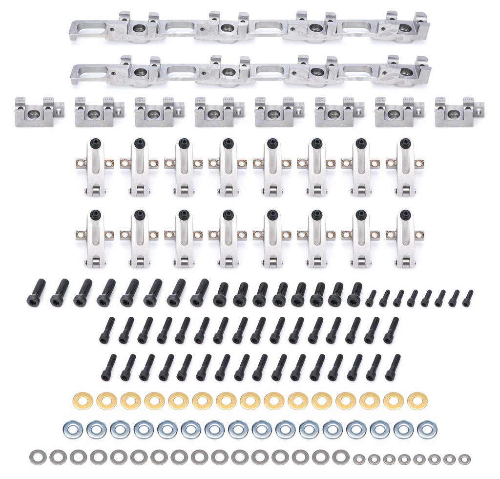[JESKPS-54487-7070] Jesel - Pro Shaft Rocker Kit BBC 1.70/1.70 Edelbrock/Dart