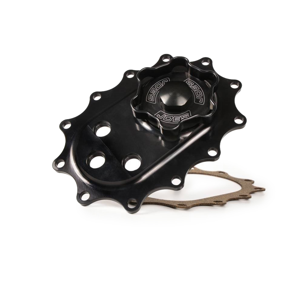 [JOE13274] Joes Racing Products - Fuel Filler Top Plate W/ Vent And 6an Ports