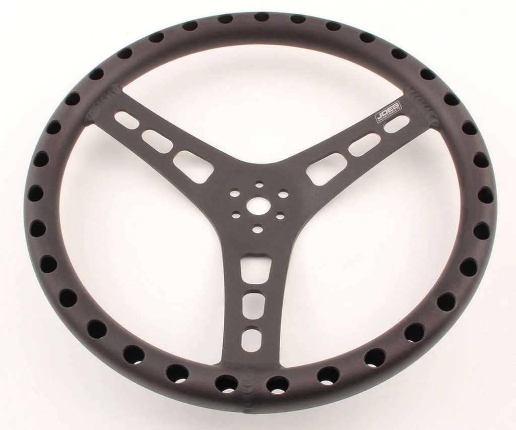 [JOE13514-B] Joes Racing Products - 14in Dished Steering Wheel Black