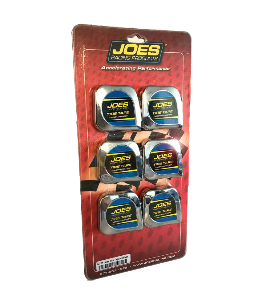 [JOE32151] Joes Racing Products - Tire Tape Measure 6pk 1/4in Wide