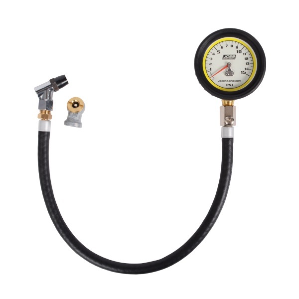 [JOE32315] Joes Racing Products - Tire Pressure Gauge 0-15psi Pro No Hold