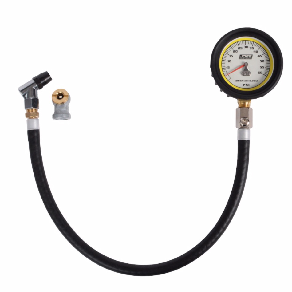[JOE32327] Joes Racing Products - Tire Pressure Gauge 0-60psi Pro W/HiFlo Hold
