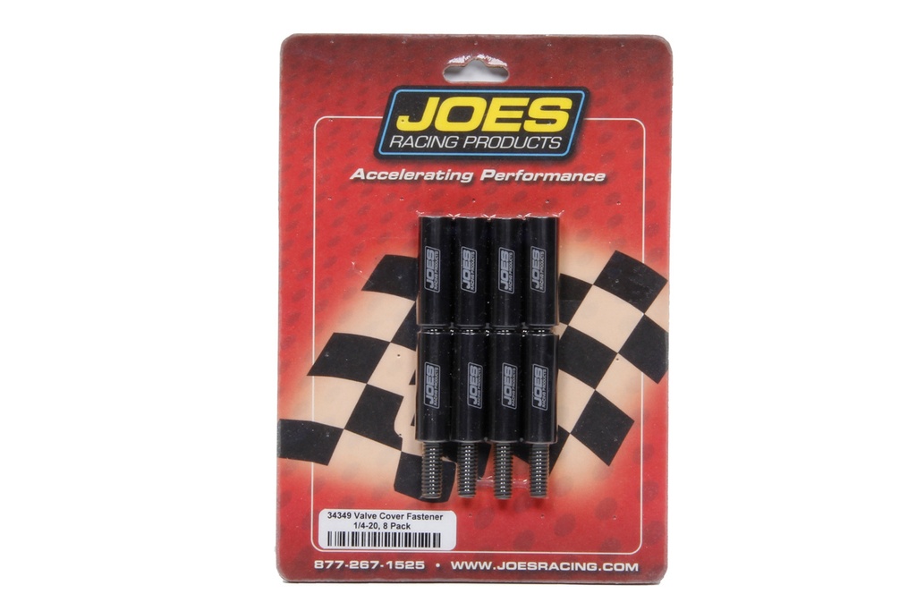 Joes Racing Products - Aluminum Valve Cover Nut Kit W/ Studs 1/4-20 8Pk