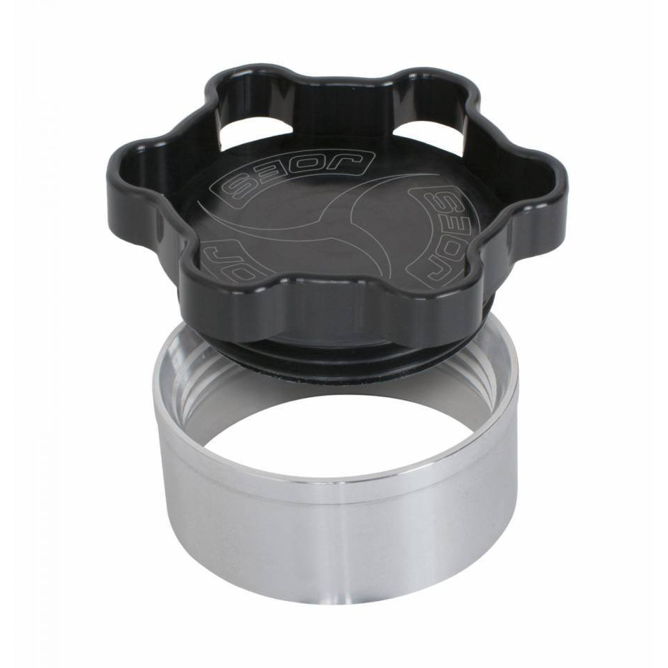 [JOE37402] Joes Racing Products - Filler Cap With Weld-In Bung Alum 2In Id Black
