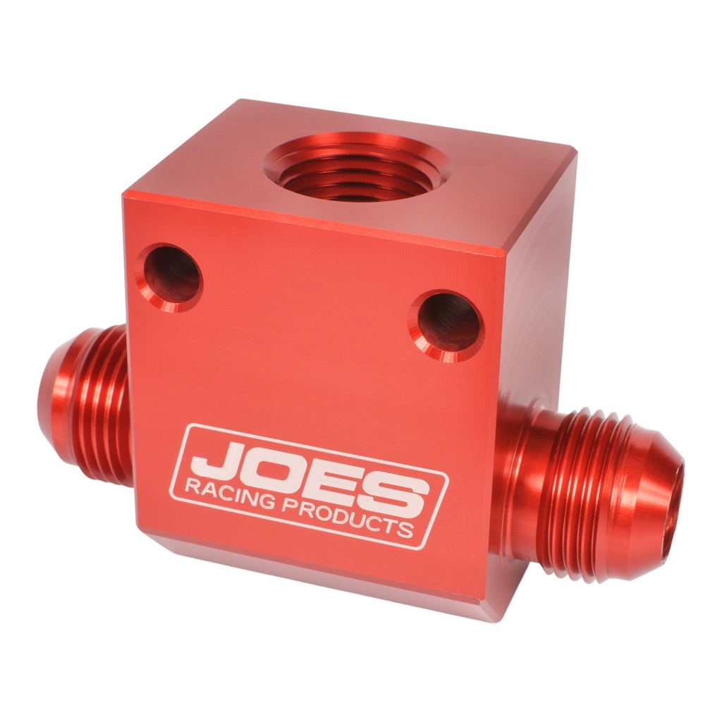 [JOE42141] JOES Racing Products - Inline Temperature Tee -12a w/1/2in NPT Port