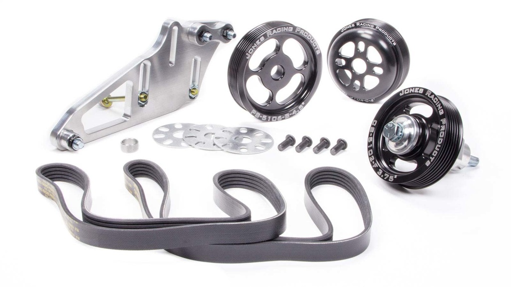 [JRP1004-S-CE] Jones Racing Products - Serpentine Drive Kit - SBC Crate Engine W/P/S