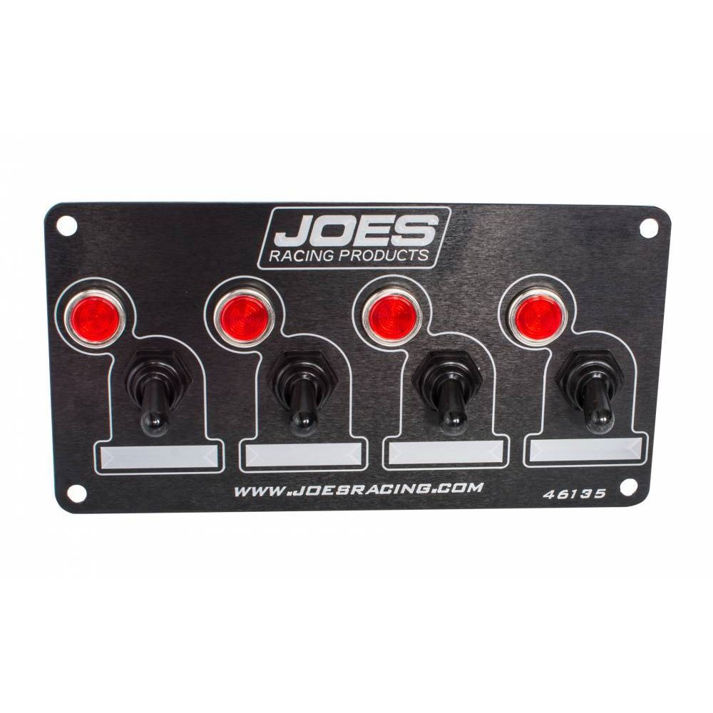 [JOE46135] Joes Racing Products - Accessory Switch Panel W/4 Switches And Lights