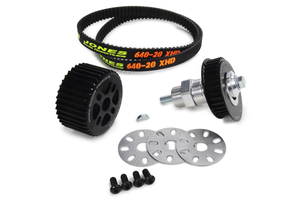[JRP2010-RA-604] Jones Racing Products - HTD Water Pump Drive Kit SBC 604 Crate