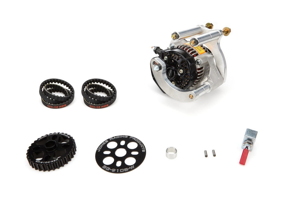 [JRP2041-L] Jones Racing Products - Htd Alternator Drive Kit Driver Side Sbc /Swp