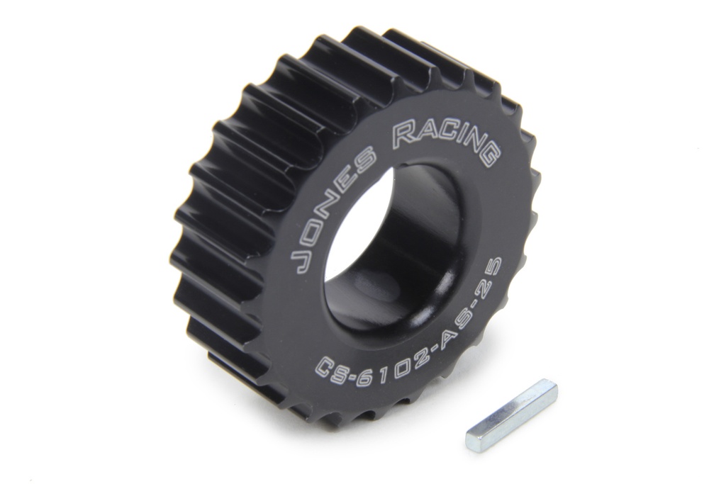 [JRPCS-6102-AS-25] Jones Racing Products - Htd Crankshaft Pulley 25 Tooth 1-1/8 Id 1/8In Key