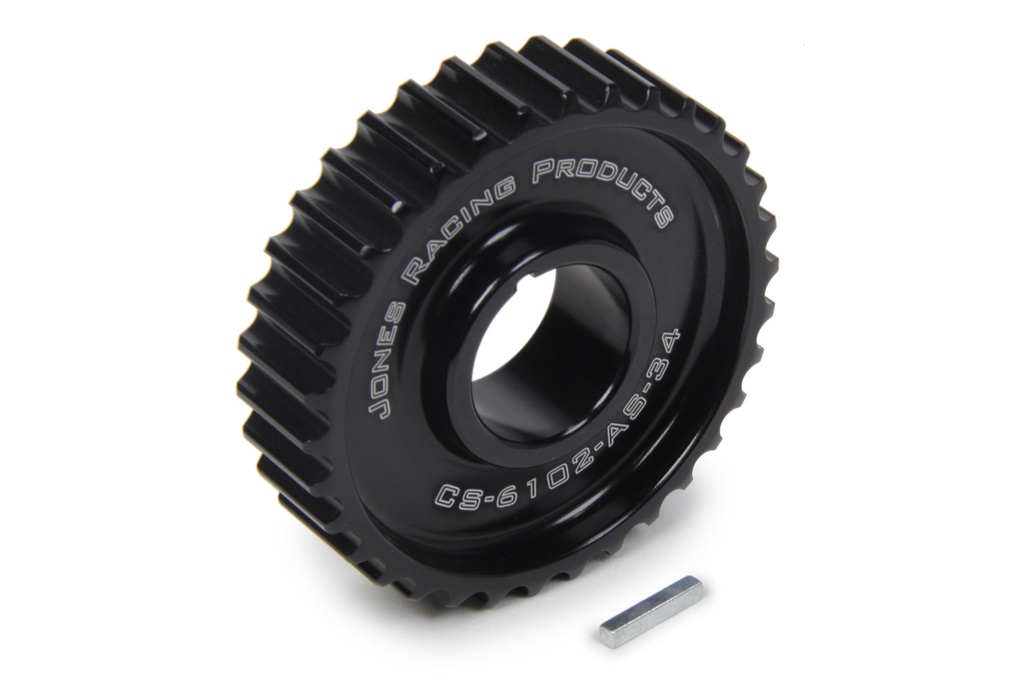 [JRPCS-6102-AS-34] Jones Racing Products - Htd Crankshaft Pulley 34 Tooth 1-1/8 Id 1/8in Key