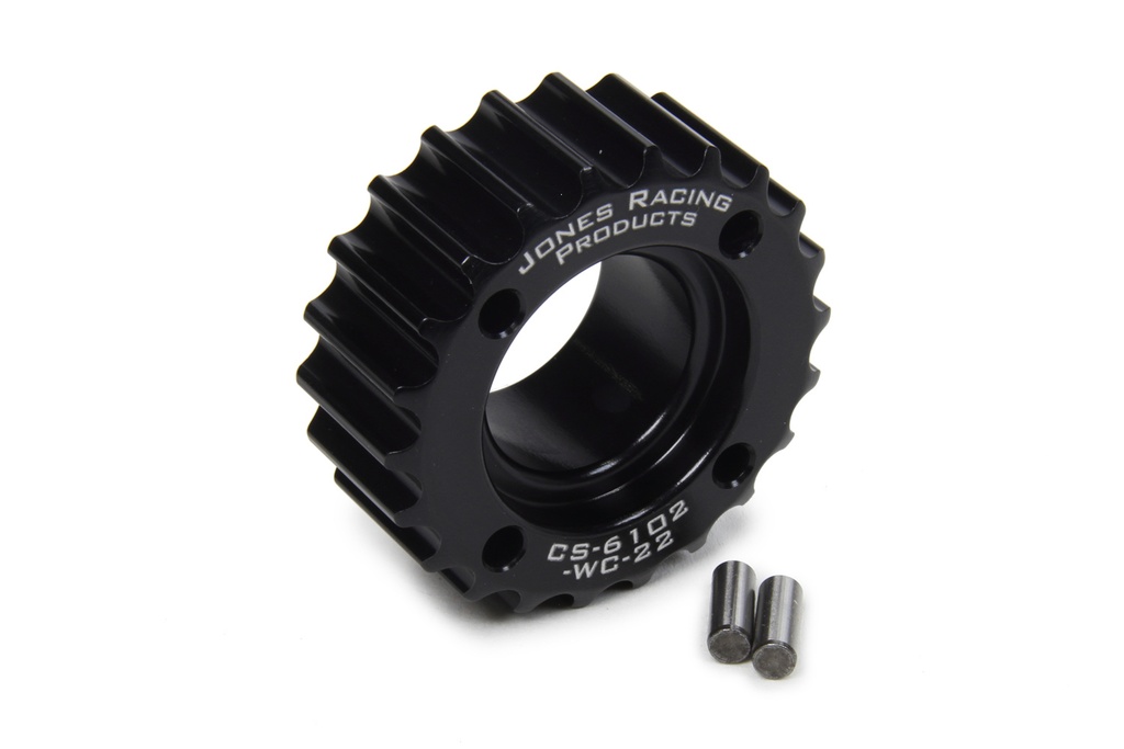 Jones Racing Products - Htd Crankshaft Pulley 22 Tooth 3/16in Dual Dowel