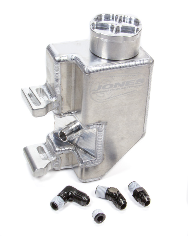 [JRPPS-9008-AR3] Jones Racing Products - P/S Reservoir L/W Alum W/Aux Bung & Billet Cap