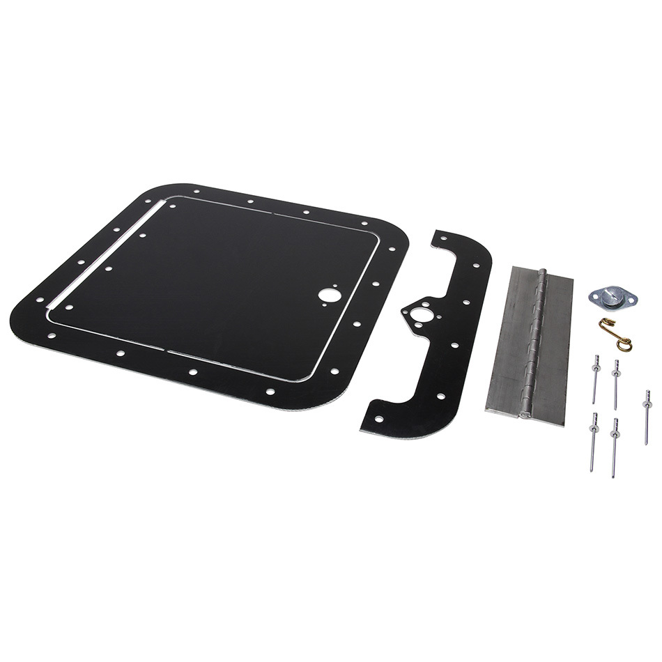 [ALL18541] Allstar Performance - Access Panel Kit Black 8in x 8in