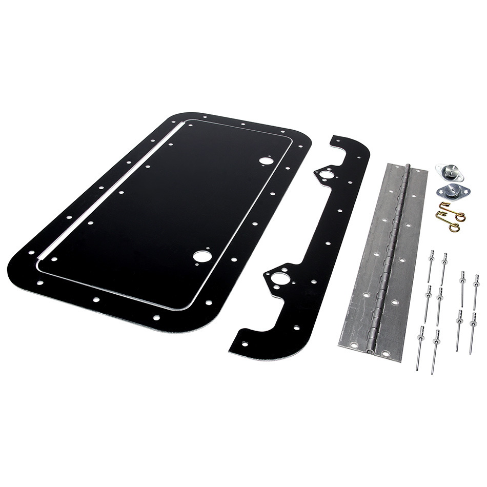 Allstar Performance - Access Panel Kit Black 6in x 14in
