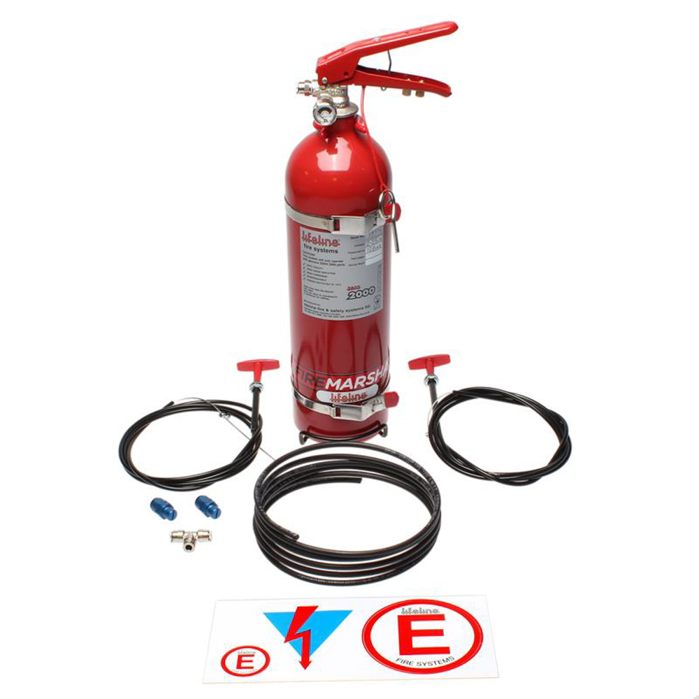 Lifeline Usa - Fire Supression Club System Zero 2000 2.25Kg