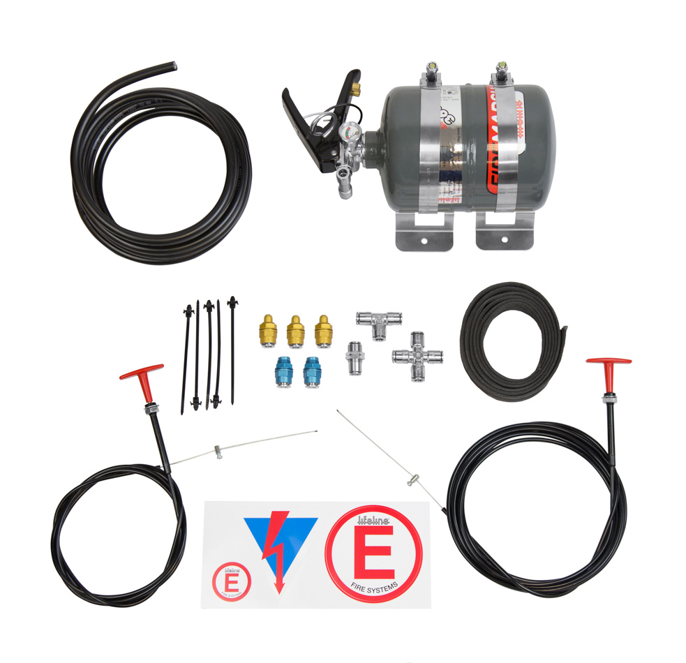 [LIF106-001-004] Lifeline Usa - Fire Suppression Systems Zero 360 4 L Fia