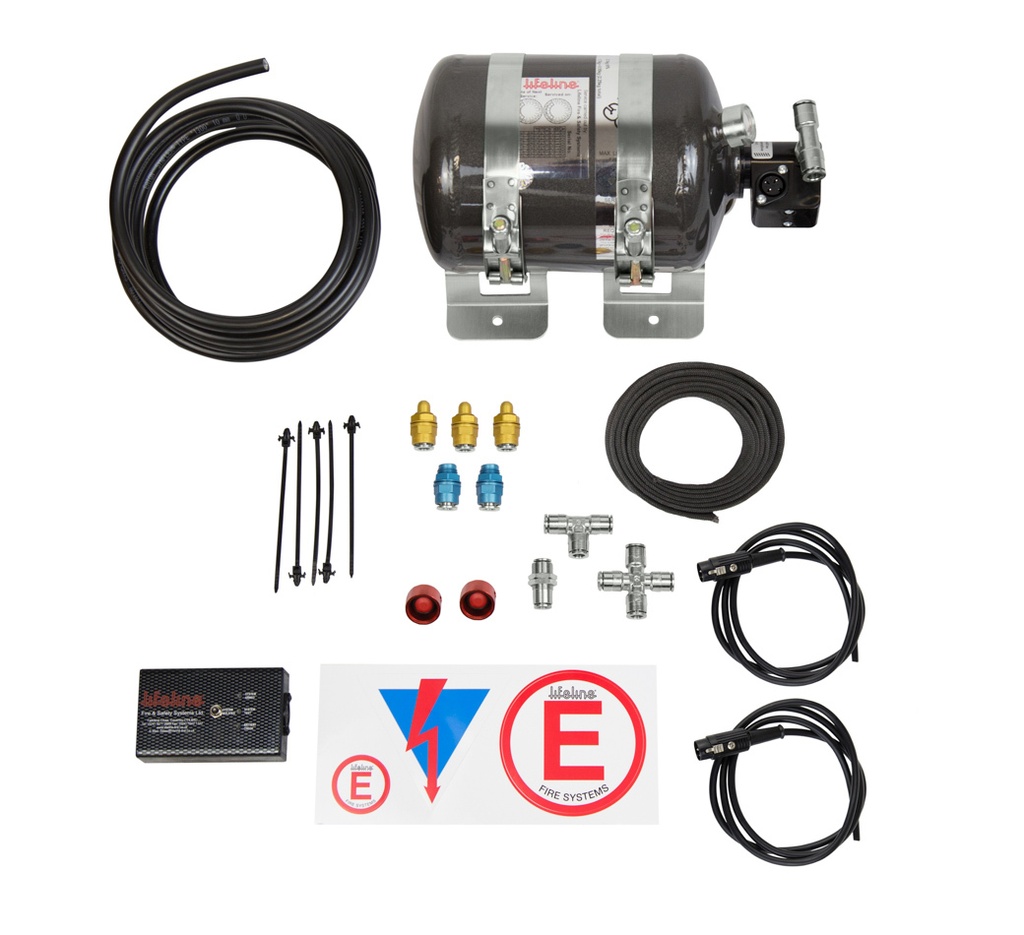 [LIF106-001-005] Lifeline Usa - Fire Suppression System Electric Zero 360 Fia