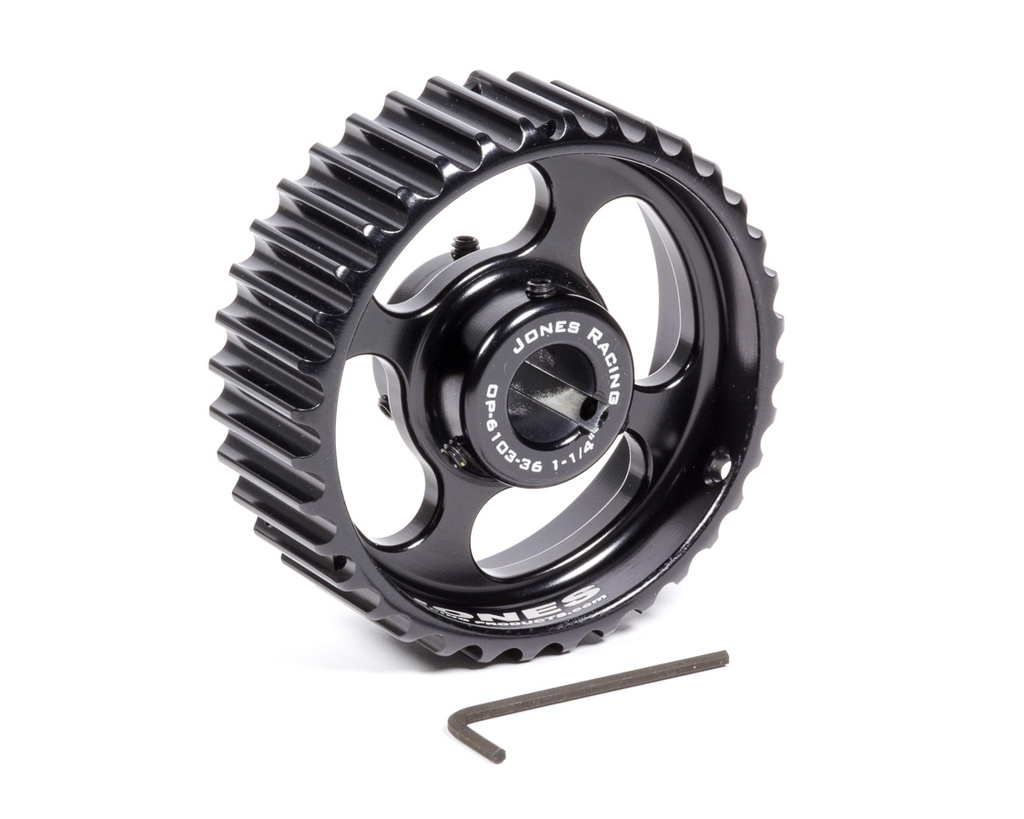 [JRPOP-6103-36-11/4] Jones Racing Products - Oil Pump Pulley HTD 36 Tooth 1-1/4in Wide