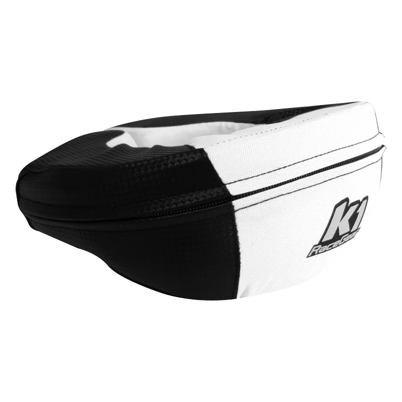 [K1R15-NEC-CAW-J] K1 Racegear - Neck Collar Karting Youth Carbon / White