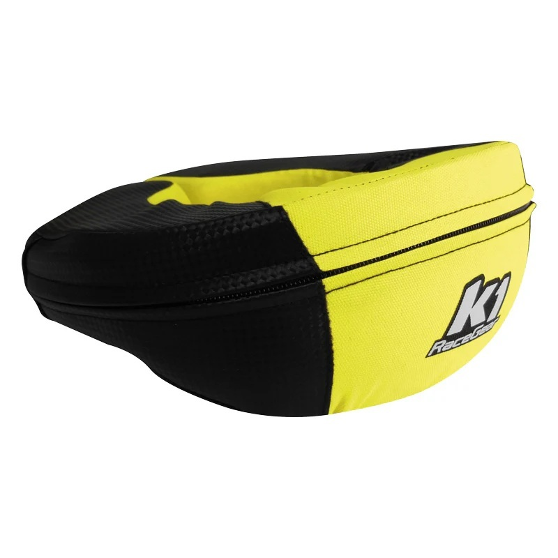 [K1R15-NEC-CAY-J] K1 Racegear - Neck Collar Karting Youth Carbon / Yellow