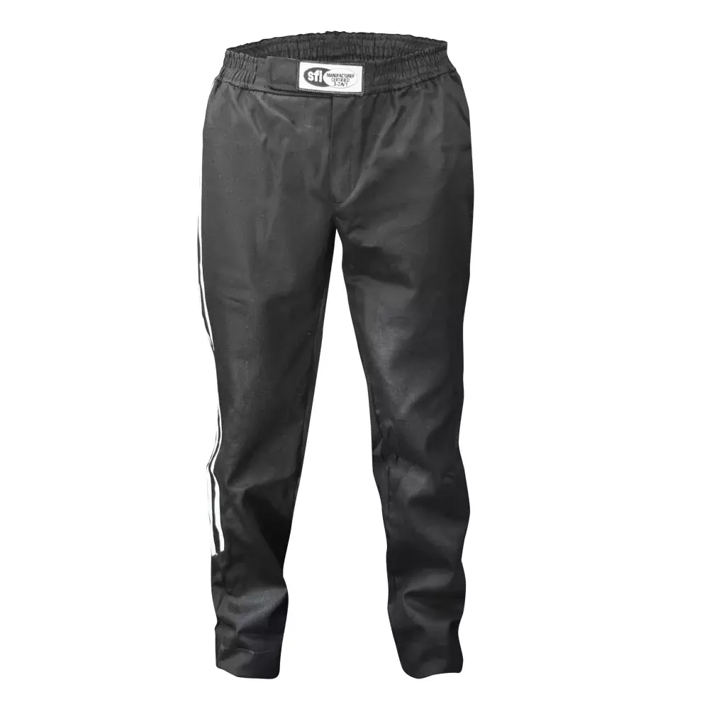 [K1R22-CHL-NW-6XS] K1 Racegear - Pant Challenger Black 6-XS SFI3.2A/1