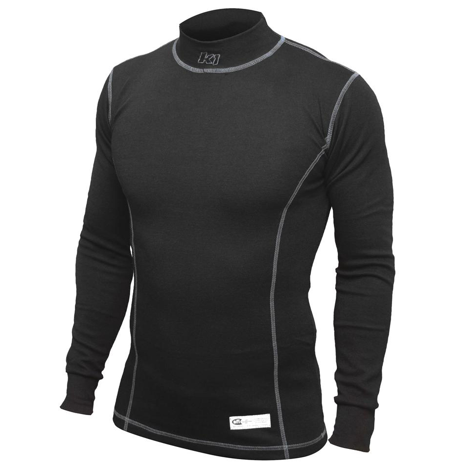 [K1R26-PLS-N-L] K1 Racegear - Undershirt Precision Black Large