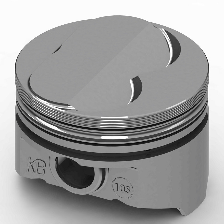 [KBPKB105.030] Kb Performance Pistons - Sbc Domed Piston Set 4.030 Bore +0.5Cc