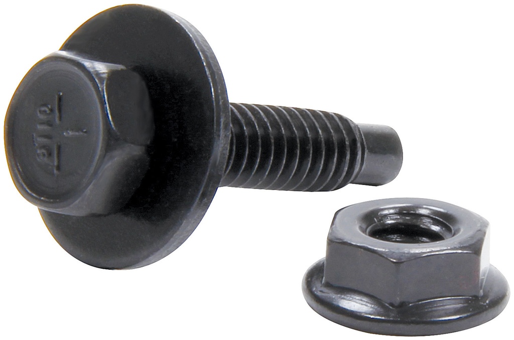 [ALL18560] Allstar Performance - Body Bolt Kit 10pk Black 1-1/8in