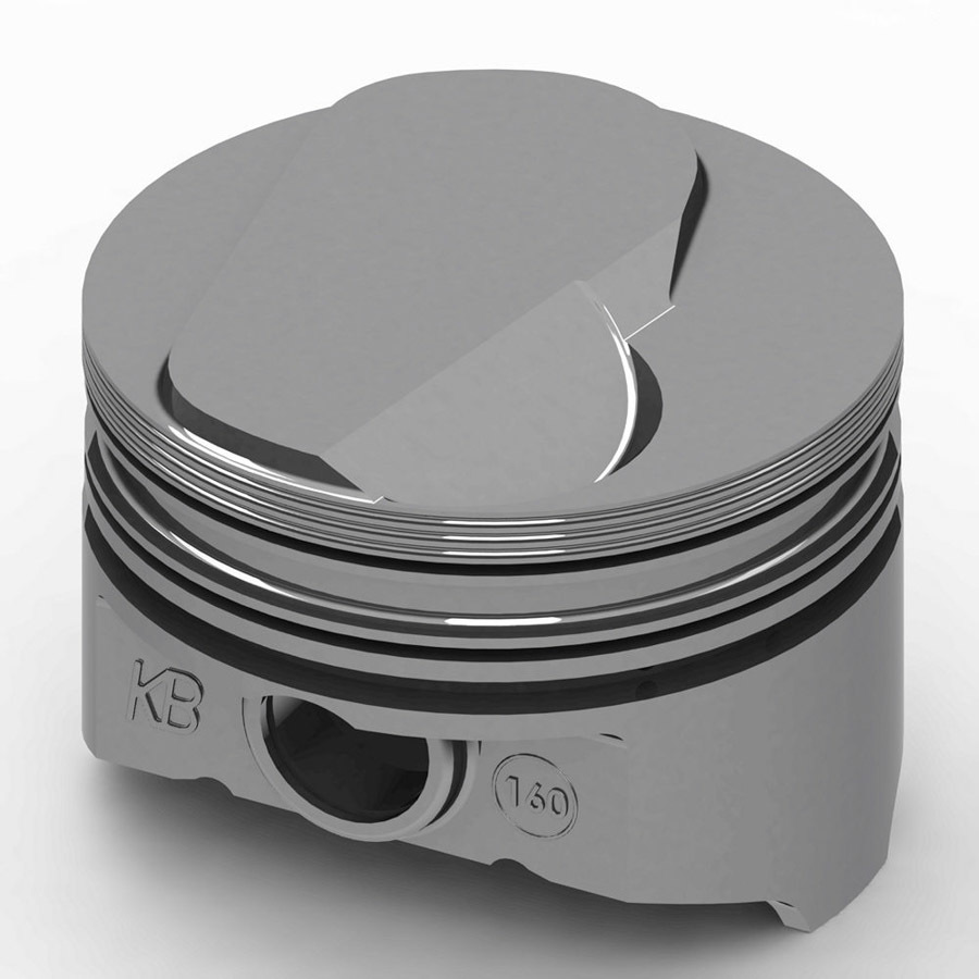 [KBPKB160.040] Kb Performance Pistons - BBC Domed Piston Set 4.165 Bore +17cc