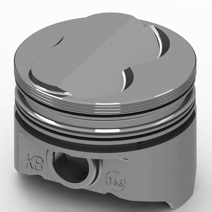 [KBPKB166.060] Kb Performance Pistons - Sbc Domed Piston Set 3.935 Bore +4cc