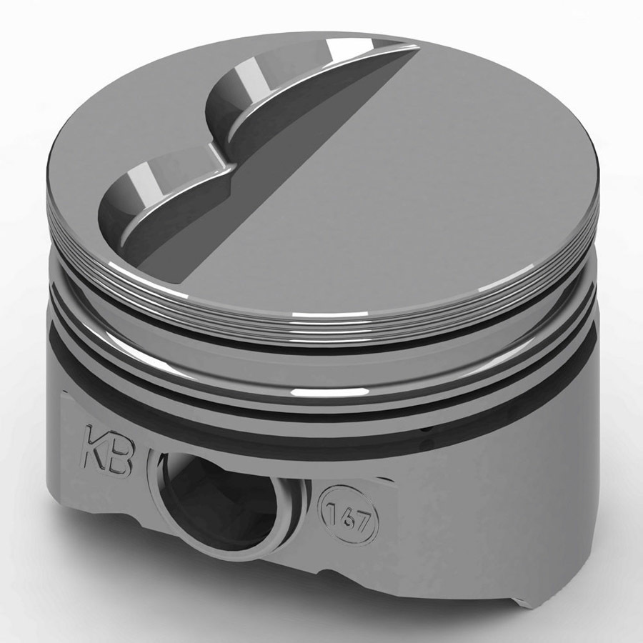 [KBPKB167.030] Kb Performance Pistons - Sbm Flat Top Piston Set 3.940 Bore -5Cc