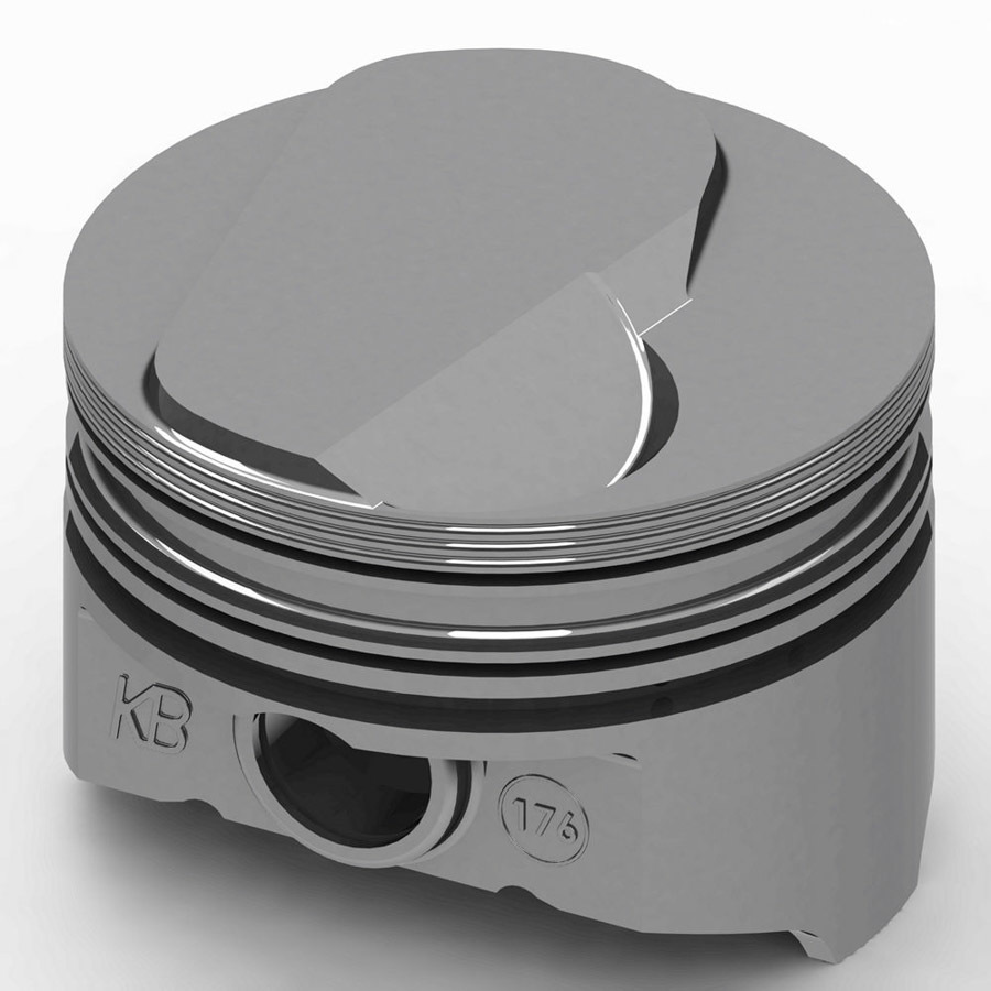[KBPKB176.060] Kb Performance Pistons - Bbc Domed Piston Set 4.310 Bore +17cc