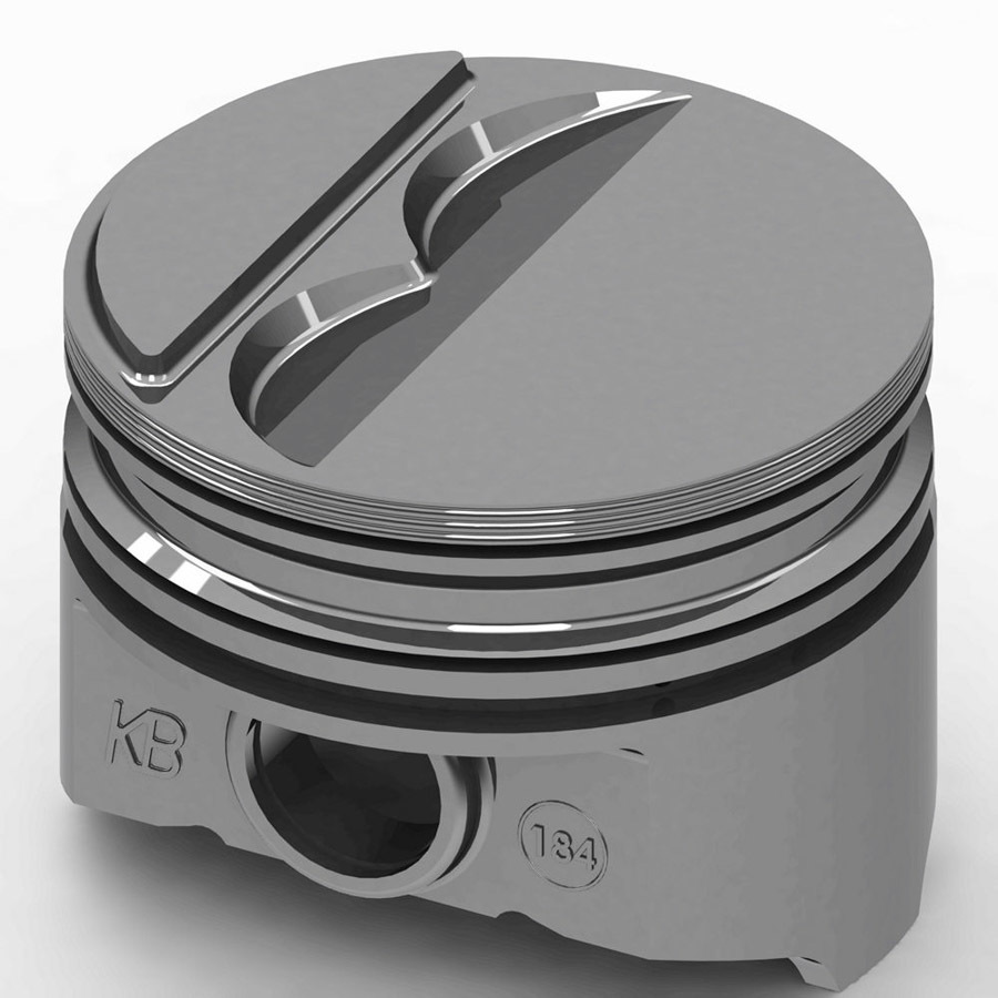 [KBPKB184.030] Kb Performance Pistons - Bbm Domed Piston Set 4.350 Bore +3.5Cc