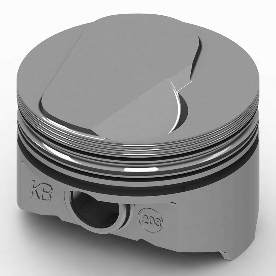 [KBPKB203.070] Kb Performance Pistons - Bbc Domed Piston Set 4.320 Bore +12cc