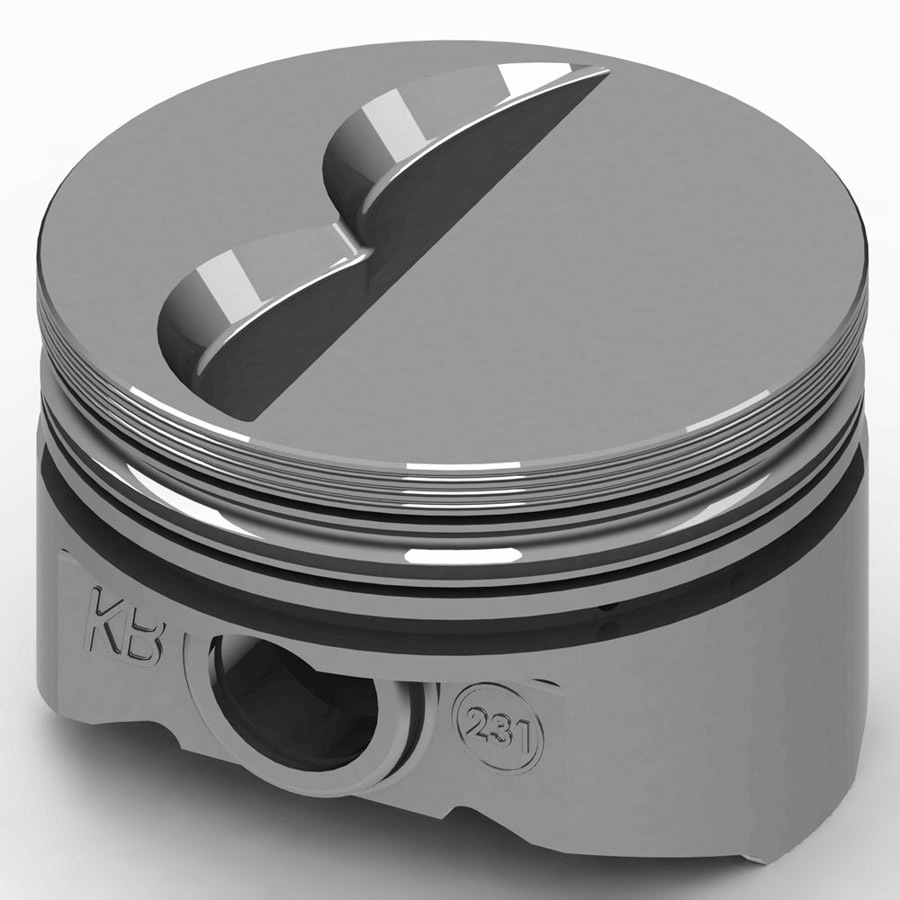 [KBPKB231.040] Kb Performance Pistons - Sbc Flat Top Piston Set 4.040 Bore -6Cc