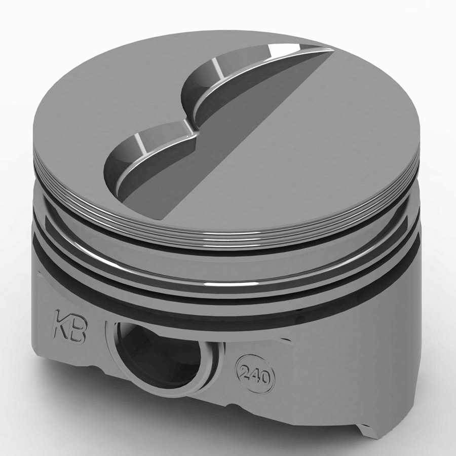 [KBPKB240.030] Kb Performance Pistons - Bbm Flat Top Piston Set 4.372 Bore -8cc
