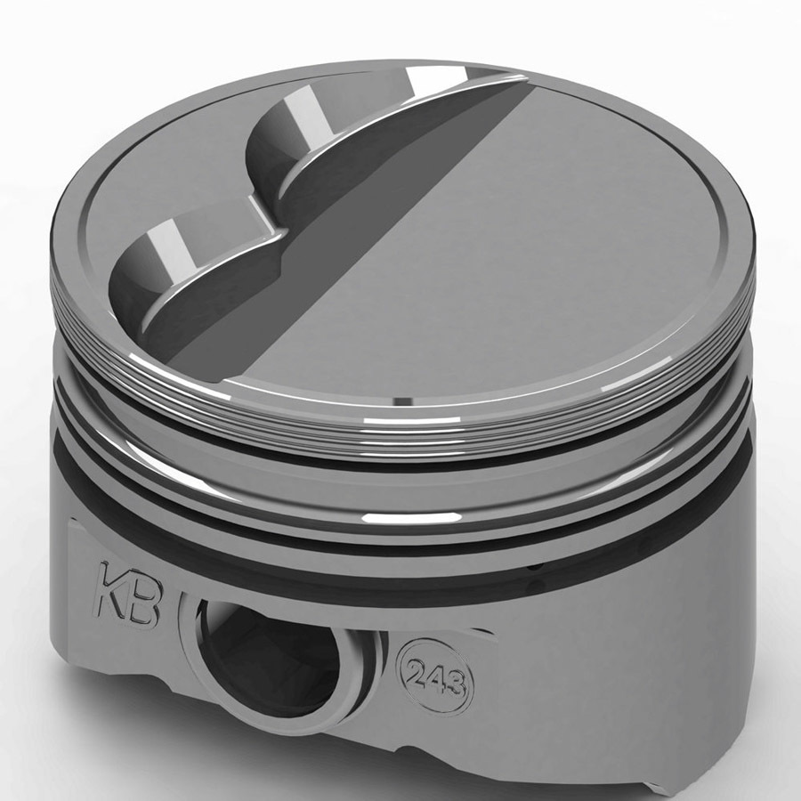 [KBPKB243.040] Kb Performance Pistons - Sbm Flat Top Piston Set 4.080 Bore -6Cc