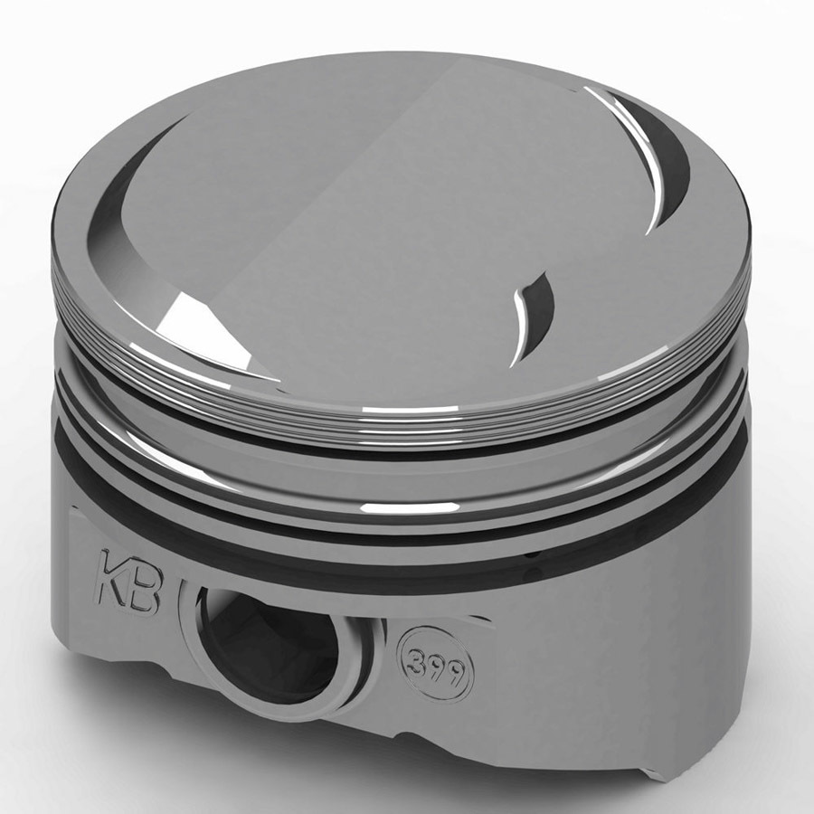 [KBPKB399.030] Kb Performance Pistons - Sbm Domed Piston Set 3.940 Bore +6Cc
