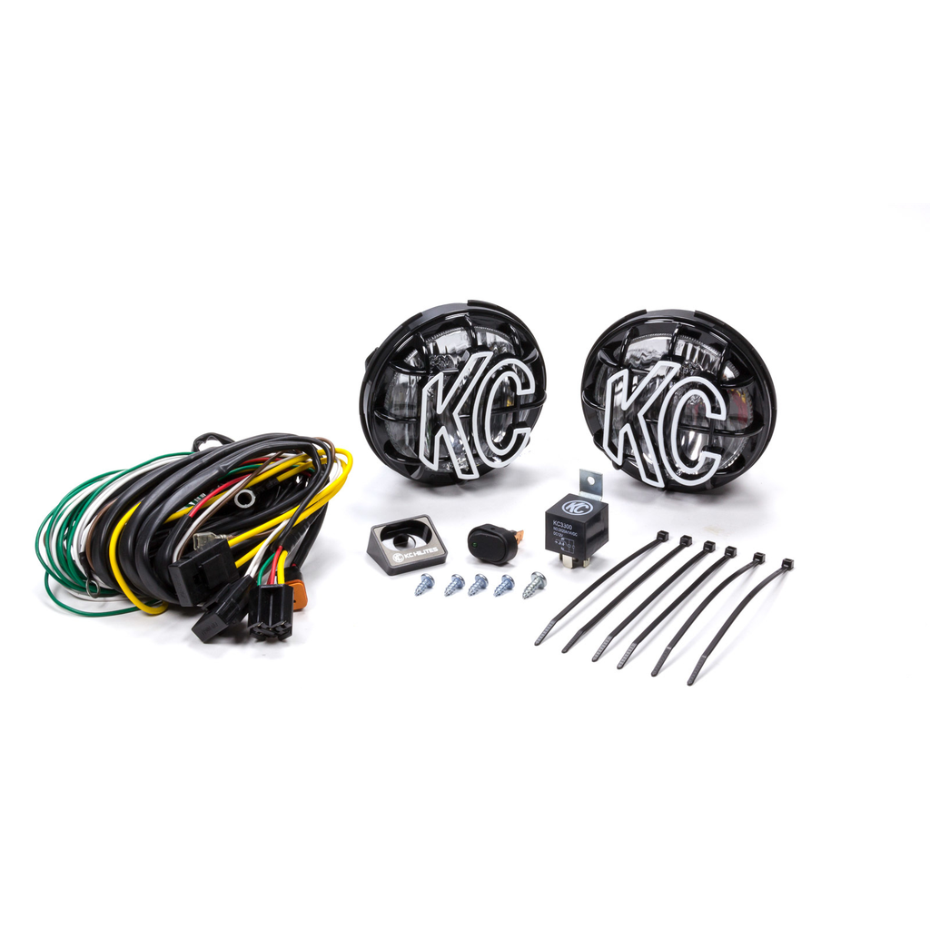 [KCH451] KC Hilites - Apollo Pro 5in Light Kit Driving Beam Halogen