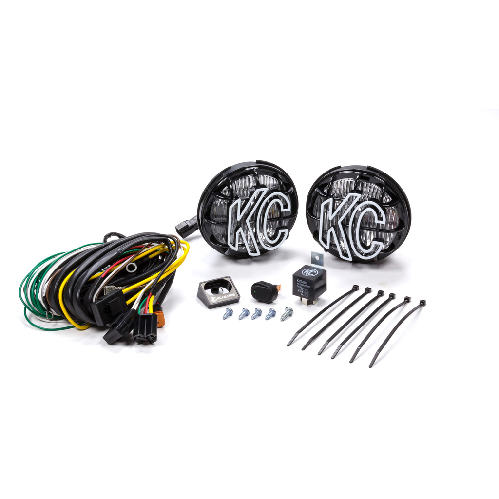 [KCH452] KC Hilites - Apollo Pro 5in Light Kit Fog Beam Halogen
