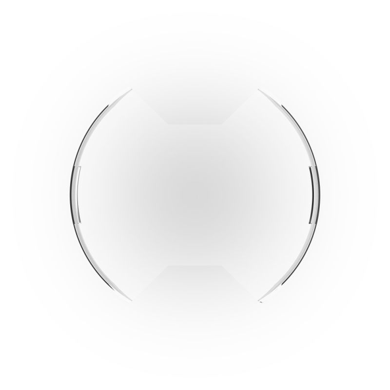 [KCH5207] Kc Hilites - Slimlite 8in Led Light Cover Clear