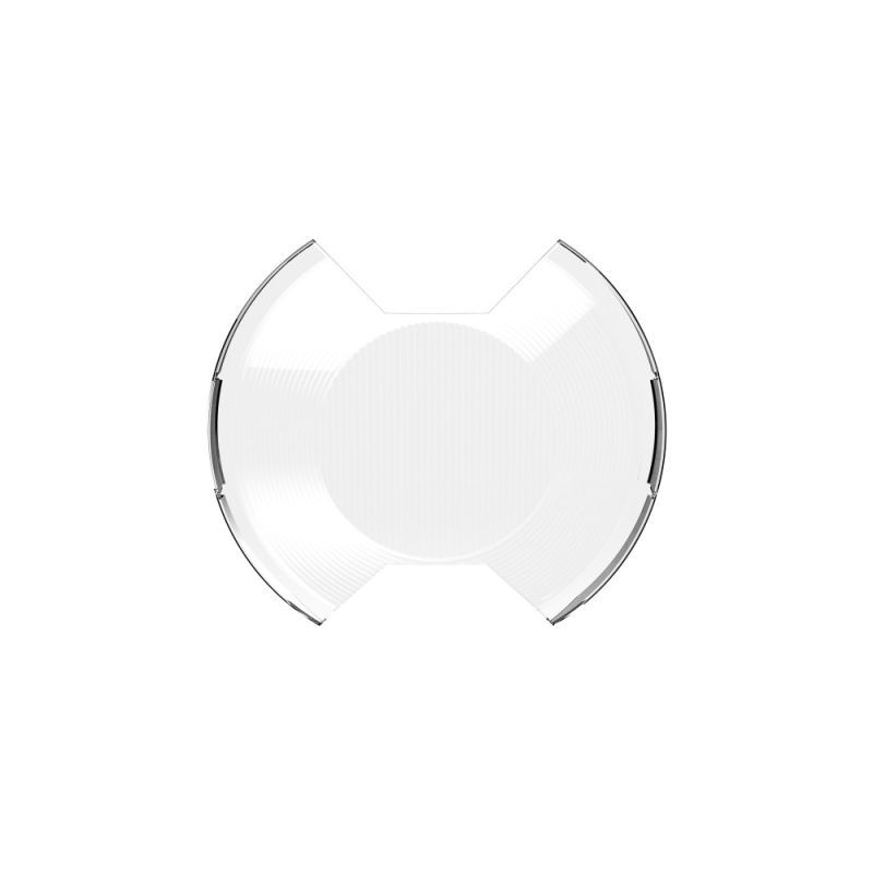[KCH5209] Kc Hilites - Slimlite 8in Led Light Shield Sae Clear