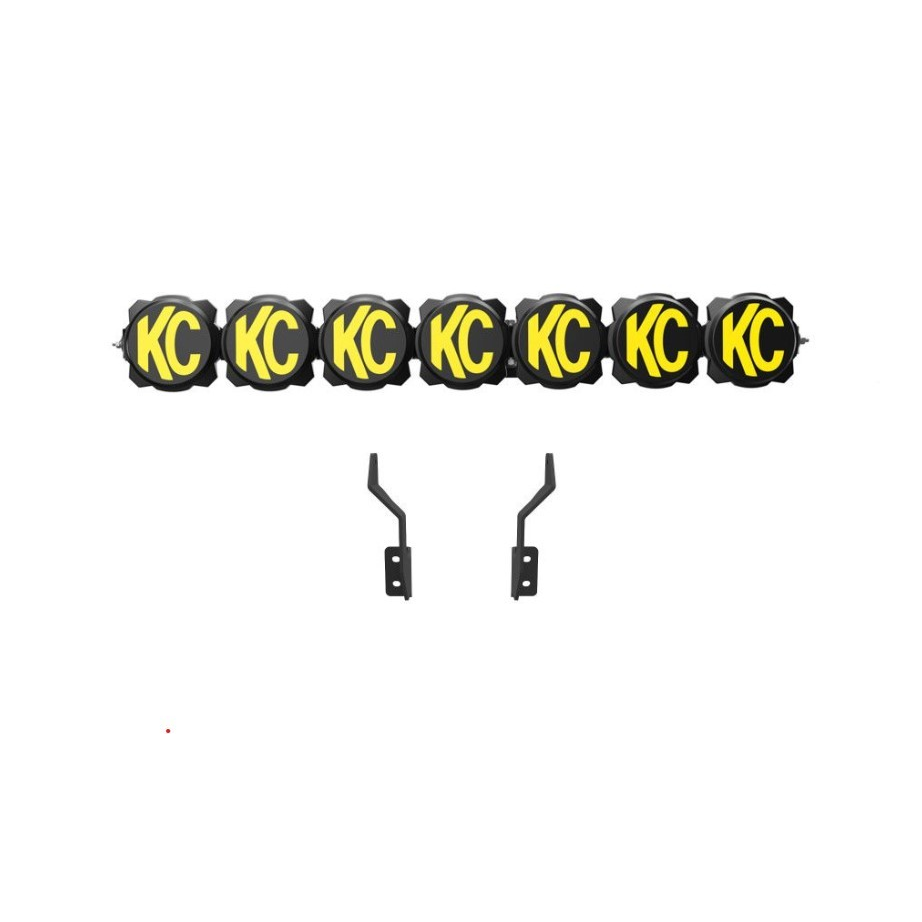 [KCH91346] Kc Hilites - Gravity Led Pro6 Front Bumper 7 Light Bar Kit