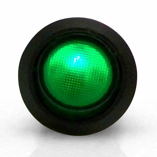[KICKICSW32G] Keep It Clean - Illuminated Rocker 6 Green