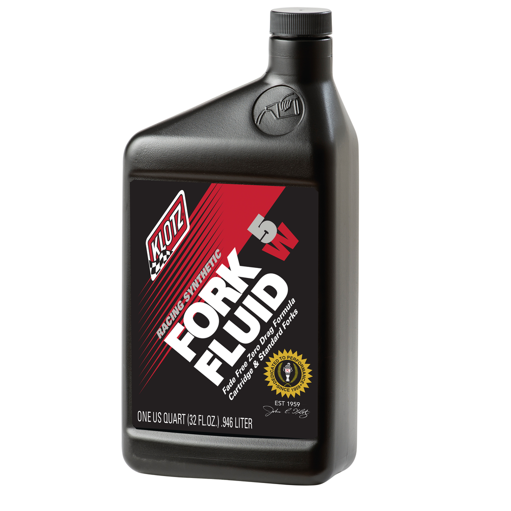 Klotz Synthetic Lubricants - 5W Racing Synthetic Shock Oil 1 Quart