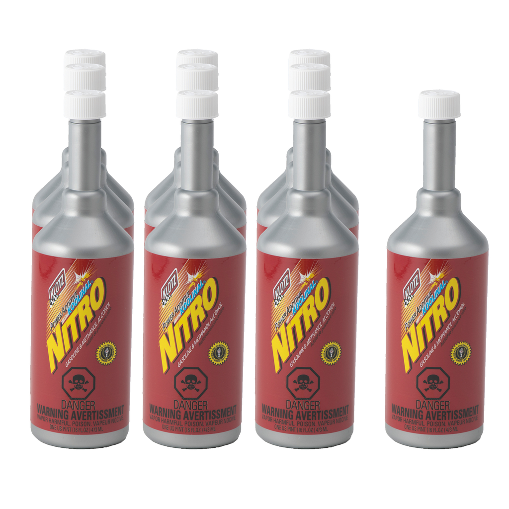 [KLOKL-600-10] Klotz Synthetic Lubricants - Nitro Power Additive W/ Koolinal Case 10X1Pint