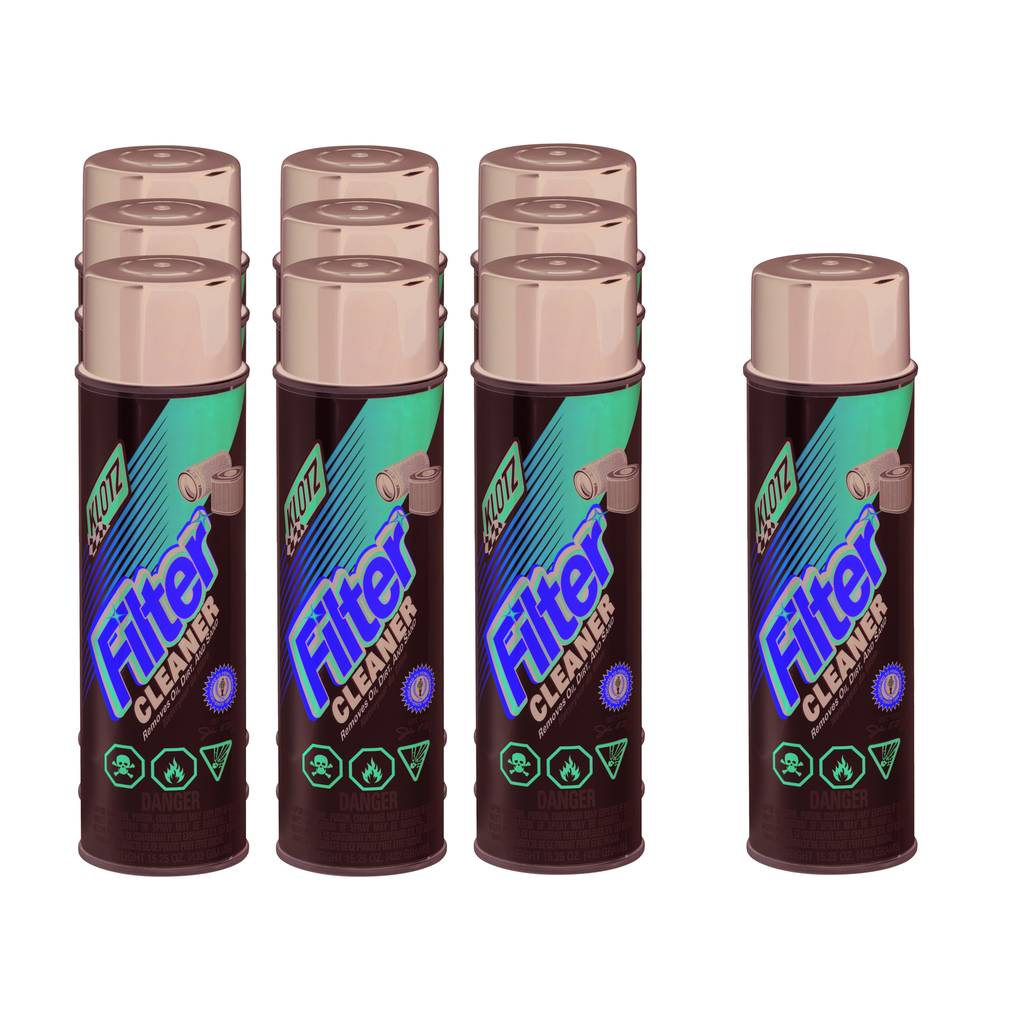 Klotz Synthetic Lubricants - Filter Cleaner Case 15.25 Ounces