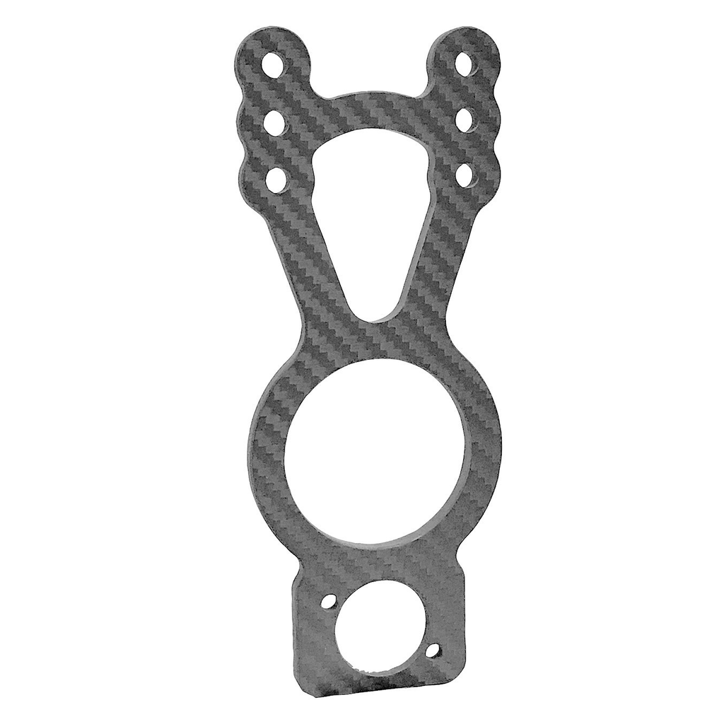 [KRP1483] King Racing Products - Carbon Steering Gear Mount Bottom Shut Off